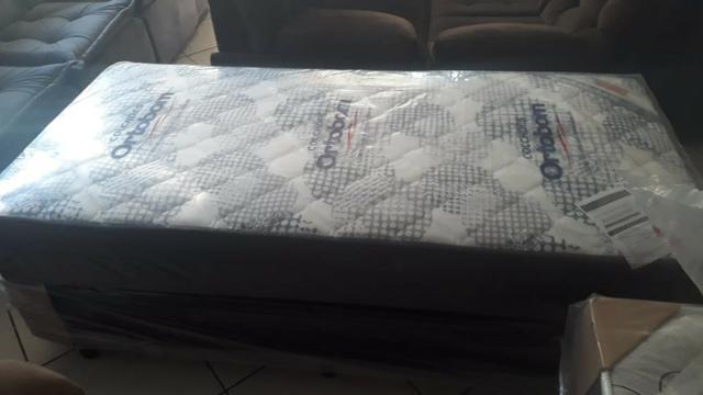 Cama Box de solteiro Molas ensacadas