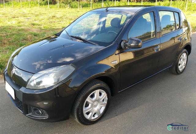 Sandero Expression 1.6 (2014) (Completo + Media Nave) Único Proprietário