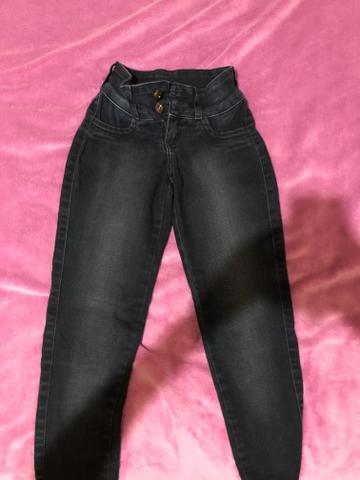 Calça Jeans Skinny, tamanho 34