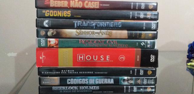 Lote com vários filmes em dvd Original