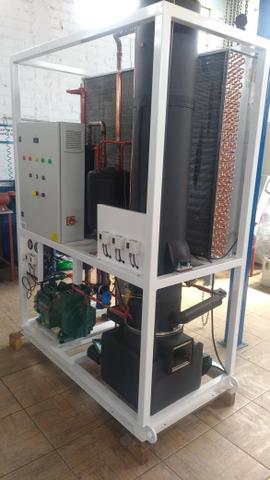 Maquina de gelo tubo e escama de 1 a 3 ton industrial - Foto 3
