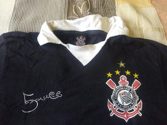 Camiseta corinthians marcelinho carioca - Foto 2