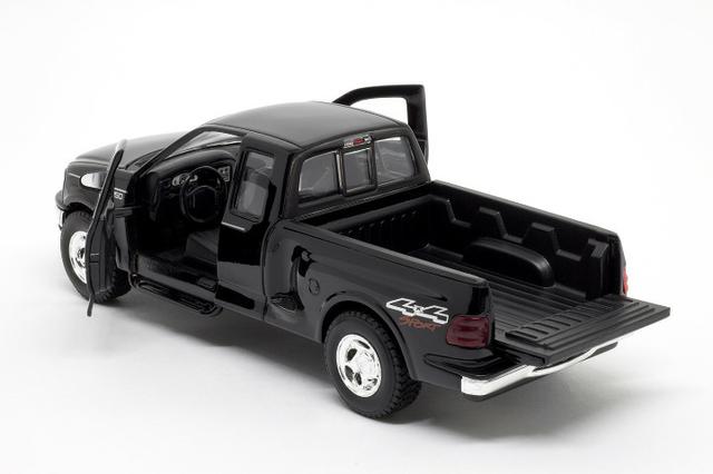 Miniatura Ferro Ford F-150 Flareside Supercab 1999 1/24 Welly - Foto 3