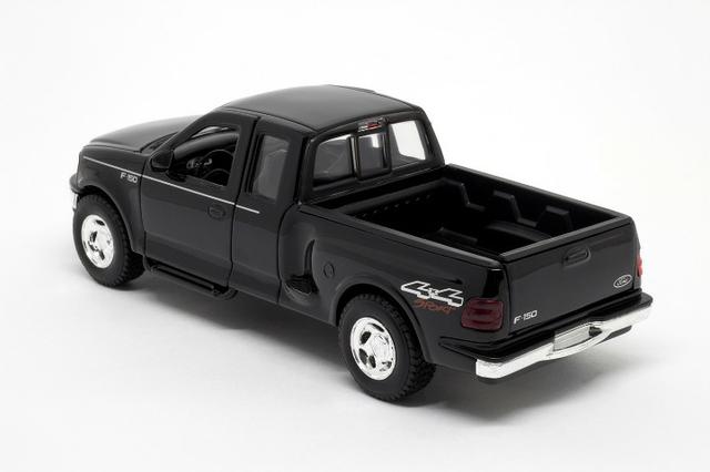 Miniatura Ferro Ford F-150 Flareside Supercab 1999 1/24 Welly - Foto 4
