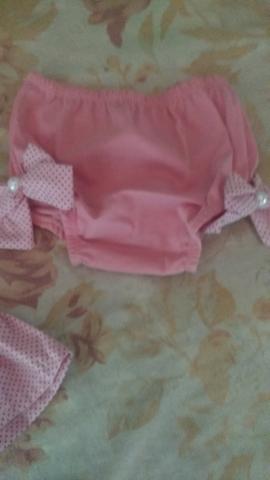 Conjunto infantil blusinha e calcinha - Foto 3