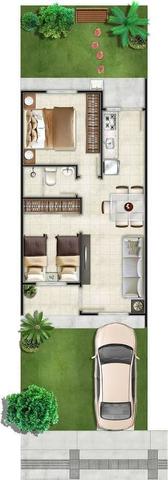 Casa pronta 2D - Foto 8
