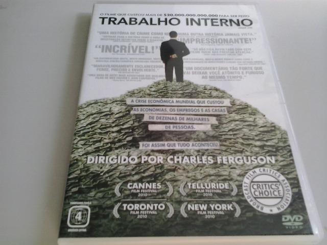 DVD Trabalho Interno (Documentário) - Charles Ferguson - Foto 2