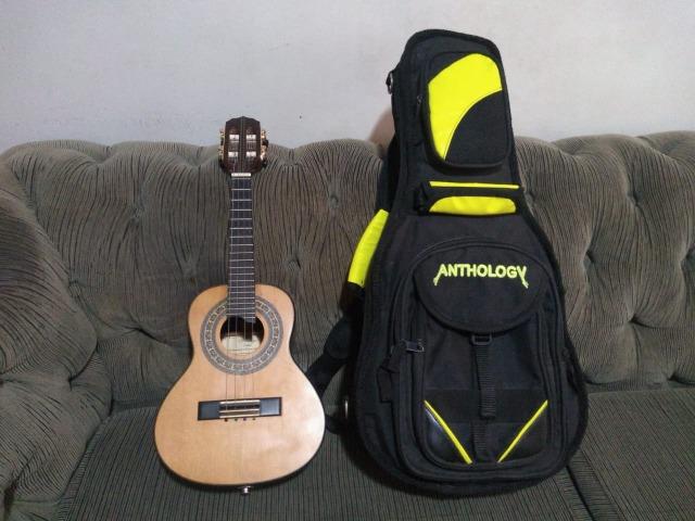 Cavaquinho Araújo Luthier Super Clássico Jacarandá Escala em Ébano Com Bag Anthology