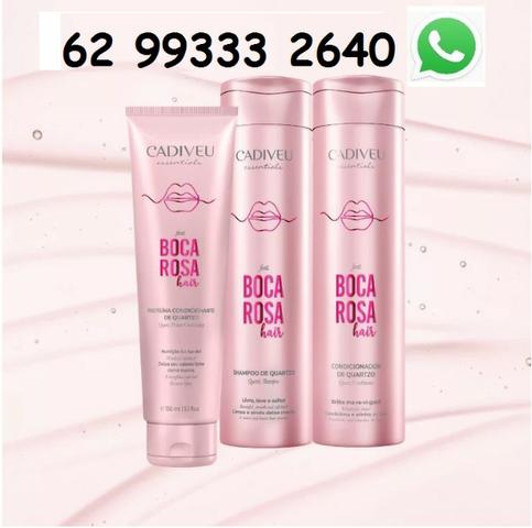 Cabelos Fortes é Saudaveis Boca Rosa Cadiveu