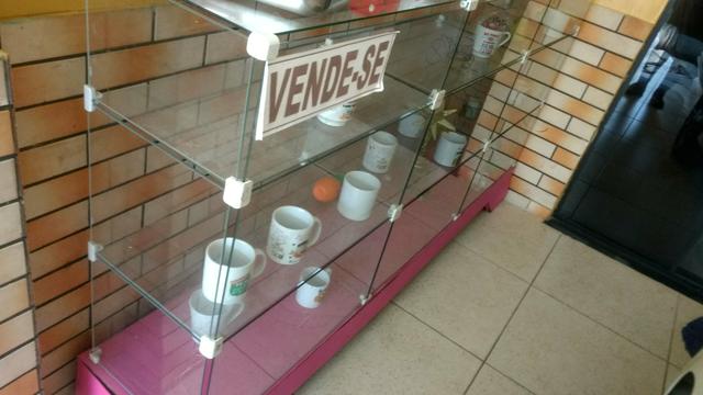 Vendo esse balcão de vidro $500 - Foto 2