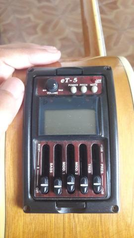Violão eletrônico semi novo