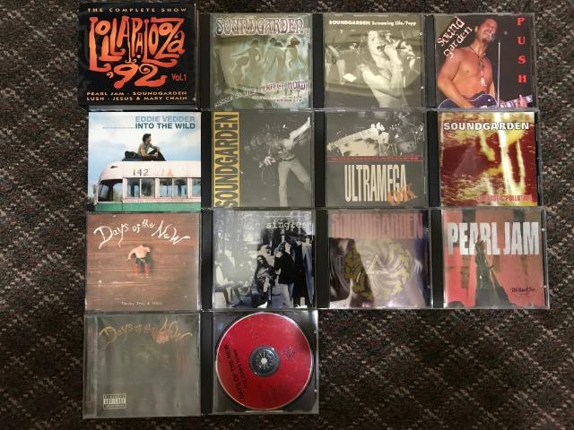 Lote de CD's de Raridades do Grunge todos Importados