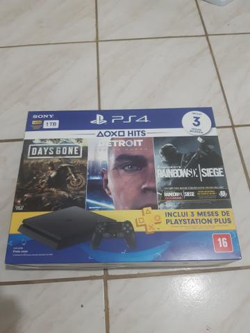 Ps4 Novo Lacrado 3 jogos 1 controle