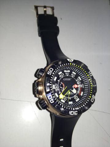 Relógio Citizen original Aqualand Eco-drive Bn2025-02e - Foto 5