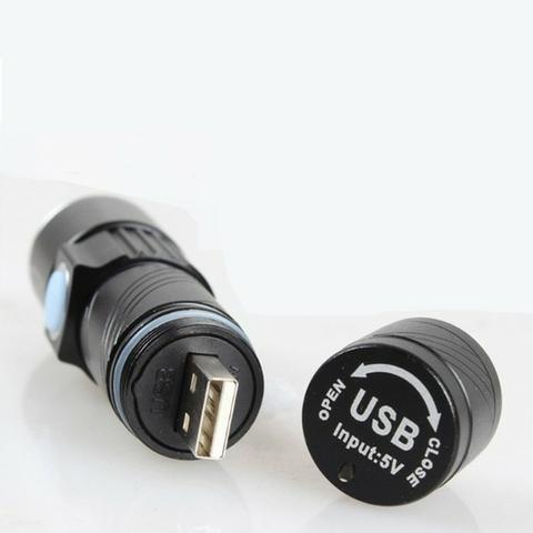 Lanterna Recarregável p/ Guidão Bike Resistente Água + Suporte - Foto 4
