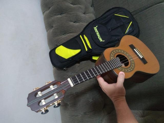 Cavaquinho Araújo Luthier Super Clássico Jacarandá Escala em Ébano Com Bag Anthology - Foto 3