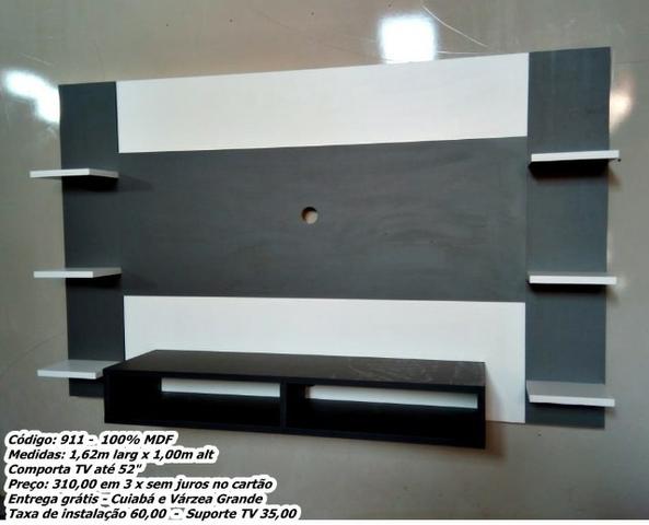 Painel MDF para TV até 52" (NOVO) - Foto 2