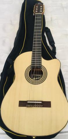 Violão elétrico rozini