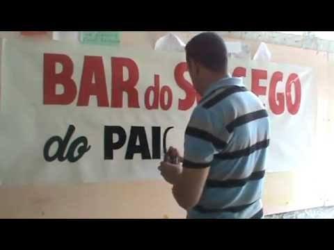Seu pintor letreiro placas e faixas