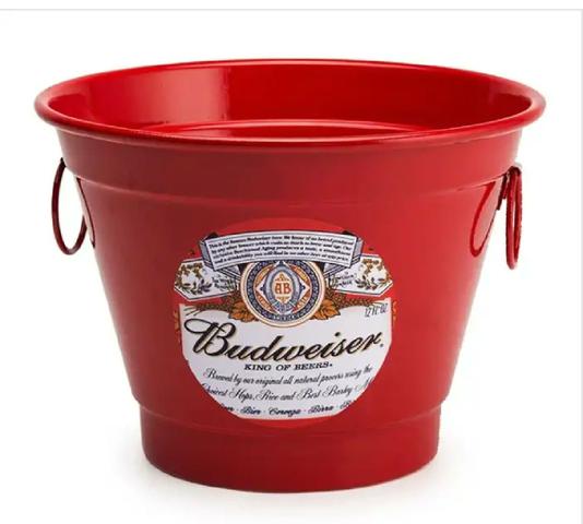 Balde de Alumínio para Bebidas Budweiser