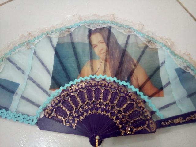 Leque personalizado com foto leque cigano - Foto 2