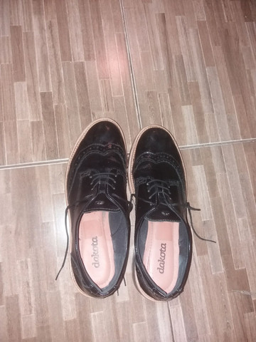 sapato social oxford feminino