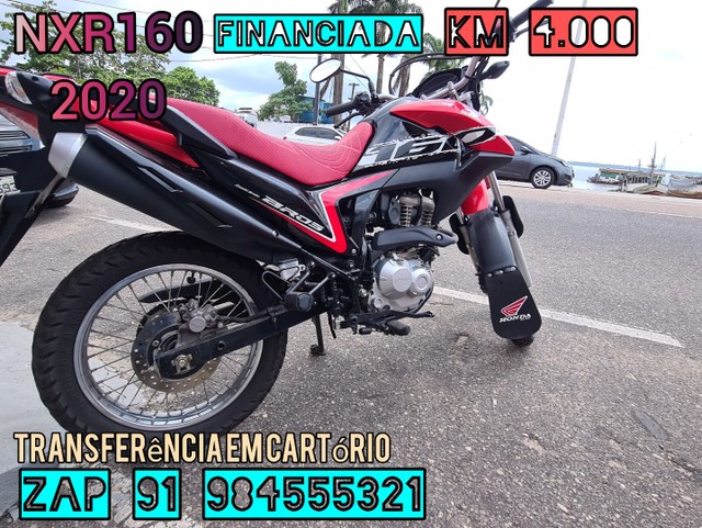 HONDA NXR160 2020 TRANSFERÊNCIA
