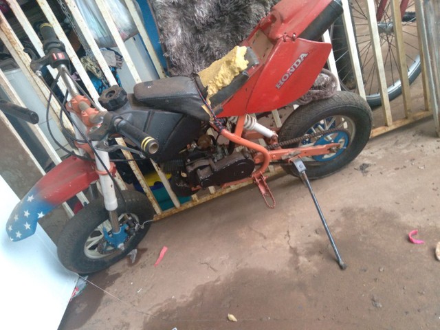 MINI MOTO A GASOLINA 2T