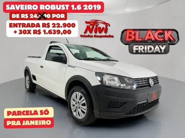 SAVEIRO ROBUST 2019- 1.6 COMPLETA JÁ CONSORCIADO! NÃO CONSULTA SCORE!