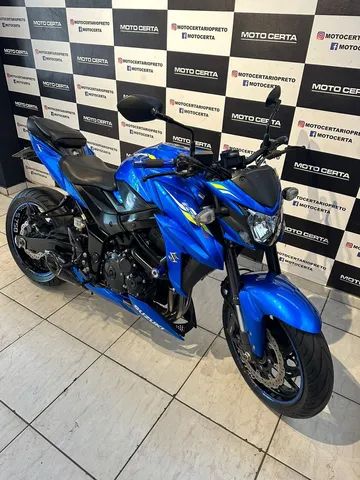 Suzuki GSX 750 2019/2020 Rica em Acessórios baixo kms novíssima !!!!