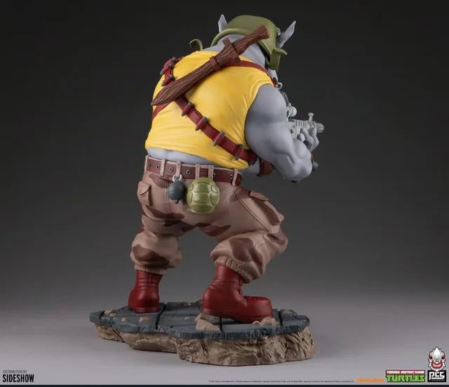 Rocksteady TMNT PCS Sideshow Tartarugas Ninja - Foto 5