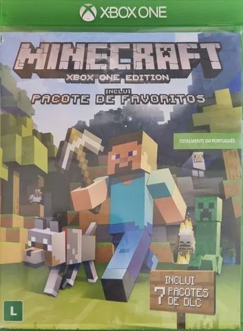 Minecraft Xbox 360 com edição física