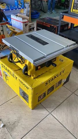 Serra de Bancada Profissional 1800w 220v disco 10 polegadas - Stanley (Loja) - Foto 4