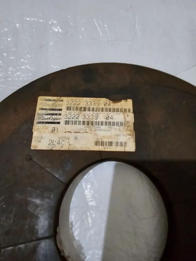 Atlas copco junta borracha coxim novo original 3222333904