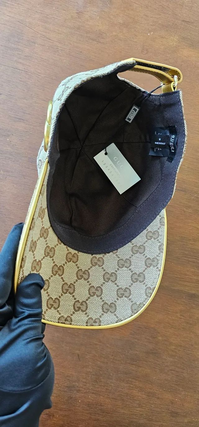 Chapéu Gucci Gold - Foto 3