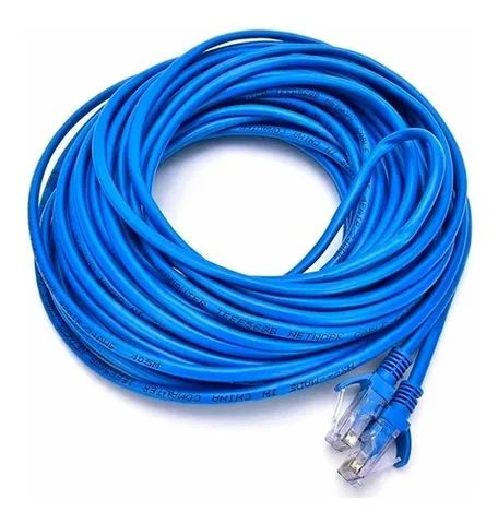 Cabo De Rede Cat6  10 Metros Rj45 Crimpado