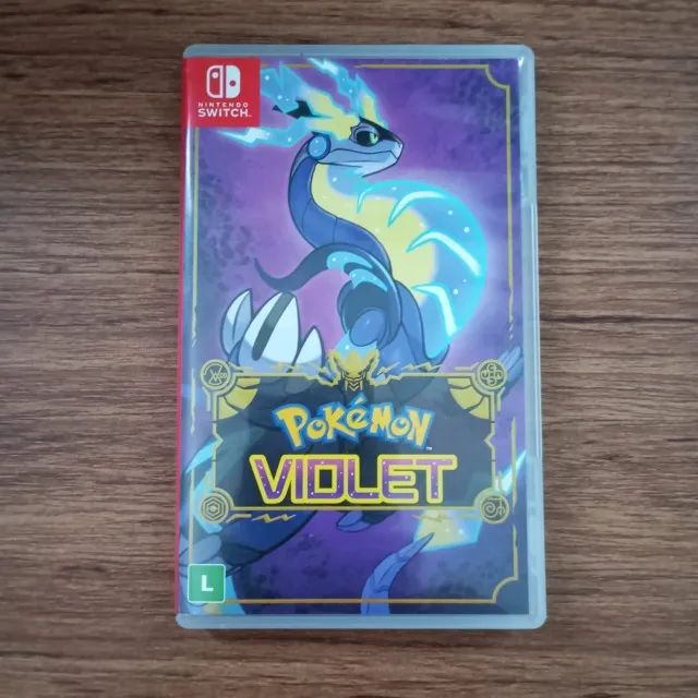 Jogo Nintendo Switch Pokémon Violet Mídia Física