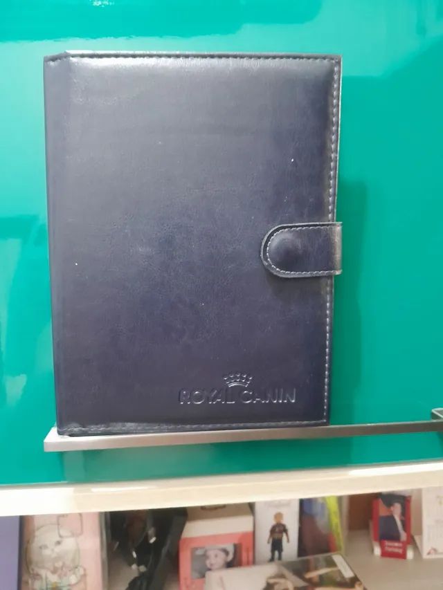 Porta agenda com calculadora e prendedor  - Foto 3