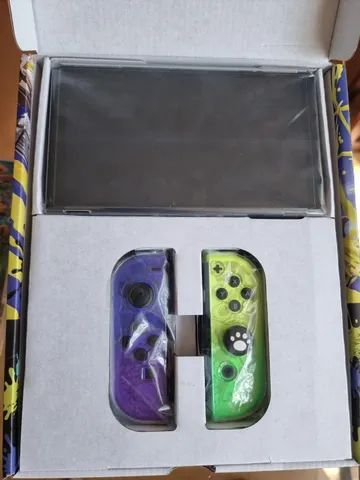 Console Nintendo Switch Oled 64gb Cinza Edição Jogo Super Smash Bros  Ultimate