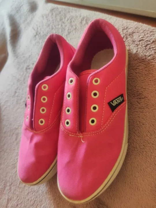 Tênis vans rosa