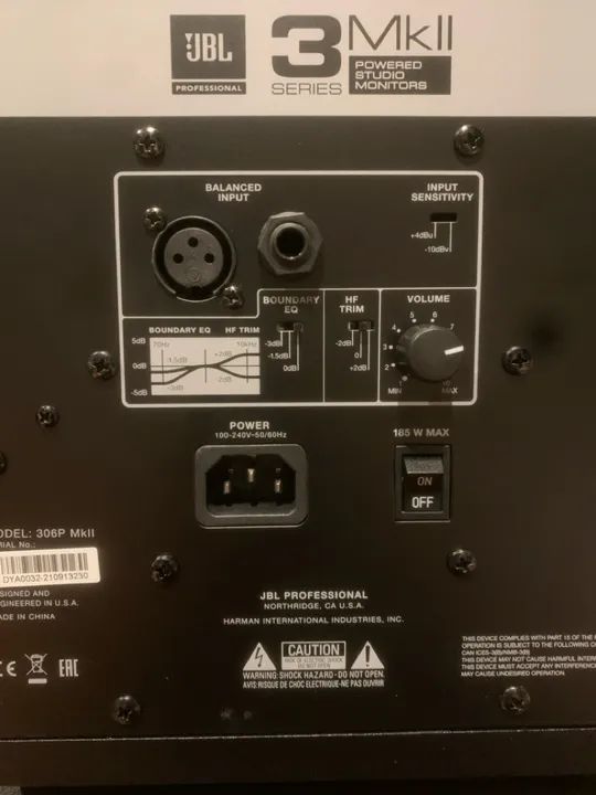 Monitor JBL MKII 306 - Foto 3