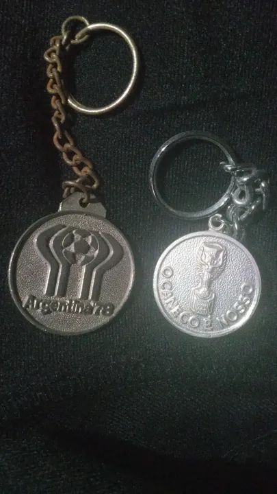 Chaveiro copa futebol Argentina Brasil chile