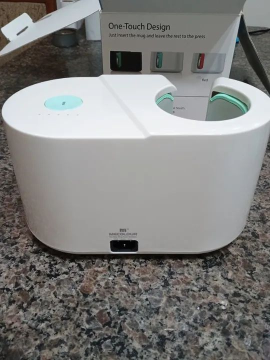Prensa Sublimação Canecas Automática Mecolour 220V. Semi nova funcionando perfeitamente.  - Foto 2