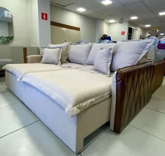 Sofá Cama Retrátil Blog 2,20m      Pague na Entrega! - Foto 2