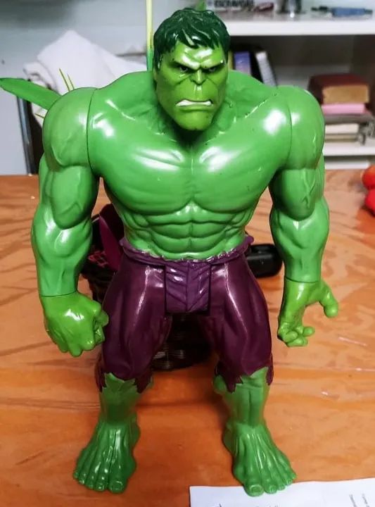 Boneco Hulk original Hasbro 2013 rarissimo
