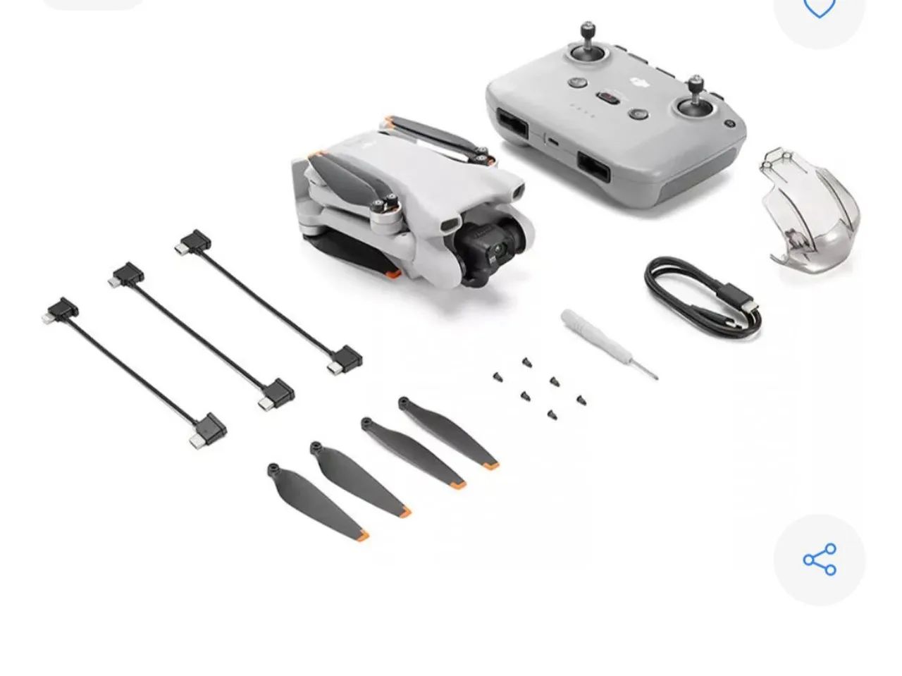 Drone DJI Mini 3 - Novo lacrado - Foto 4