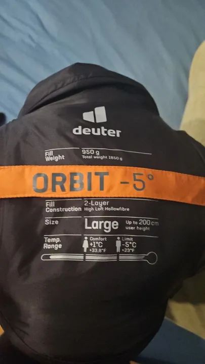 Saco de Dormir Deuter Orbit -5 - Foto 6