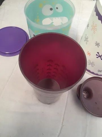 3 potes tupperware sem uso - Foto 5