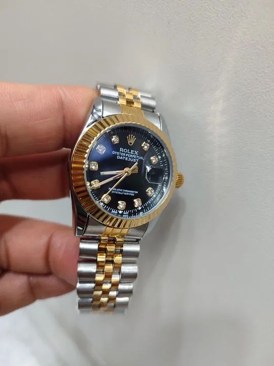 Relógio feminino pulseira de aço  - Foto 5