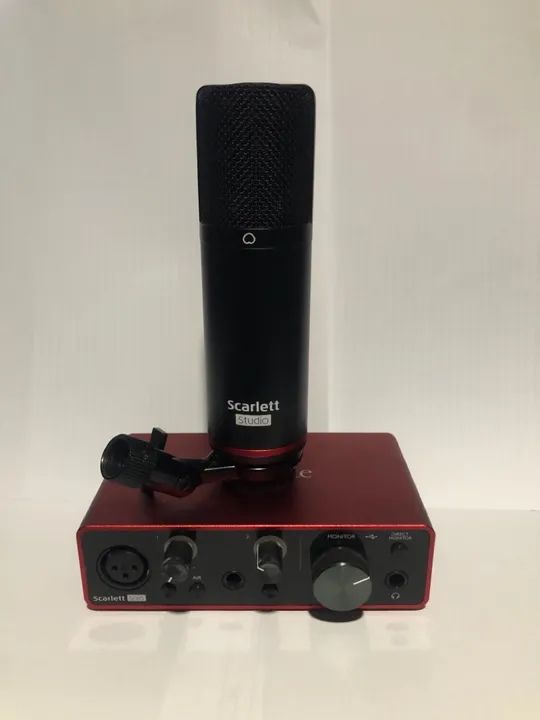 Interface de Áudio Focusrite Scarlett Solo 2ª Geração - Foto 2